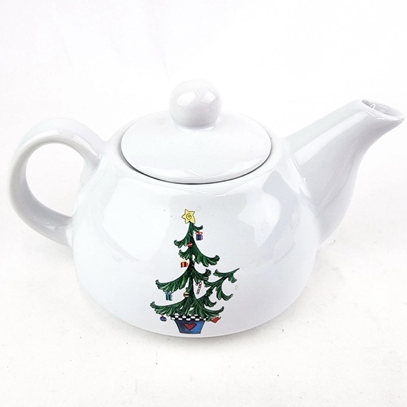 Santa Tea For One Festive Teapot NEW IN BOX - Picture 3 of 8